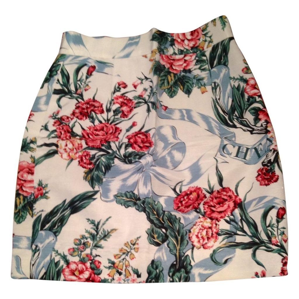 Minii high waisted skirt floral print