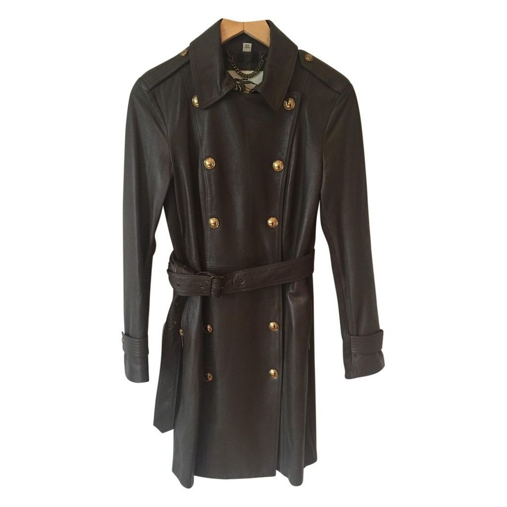 Lambskin military coat