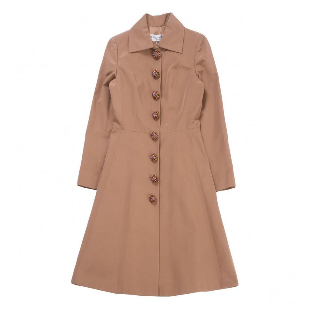 Brown Silk Coat