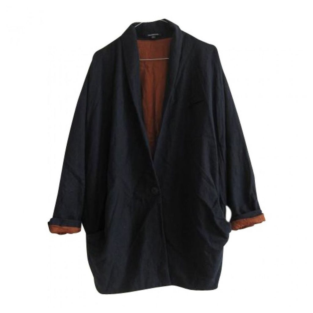 REALITY STUDIO NAVY SHORT COAT