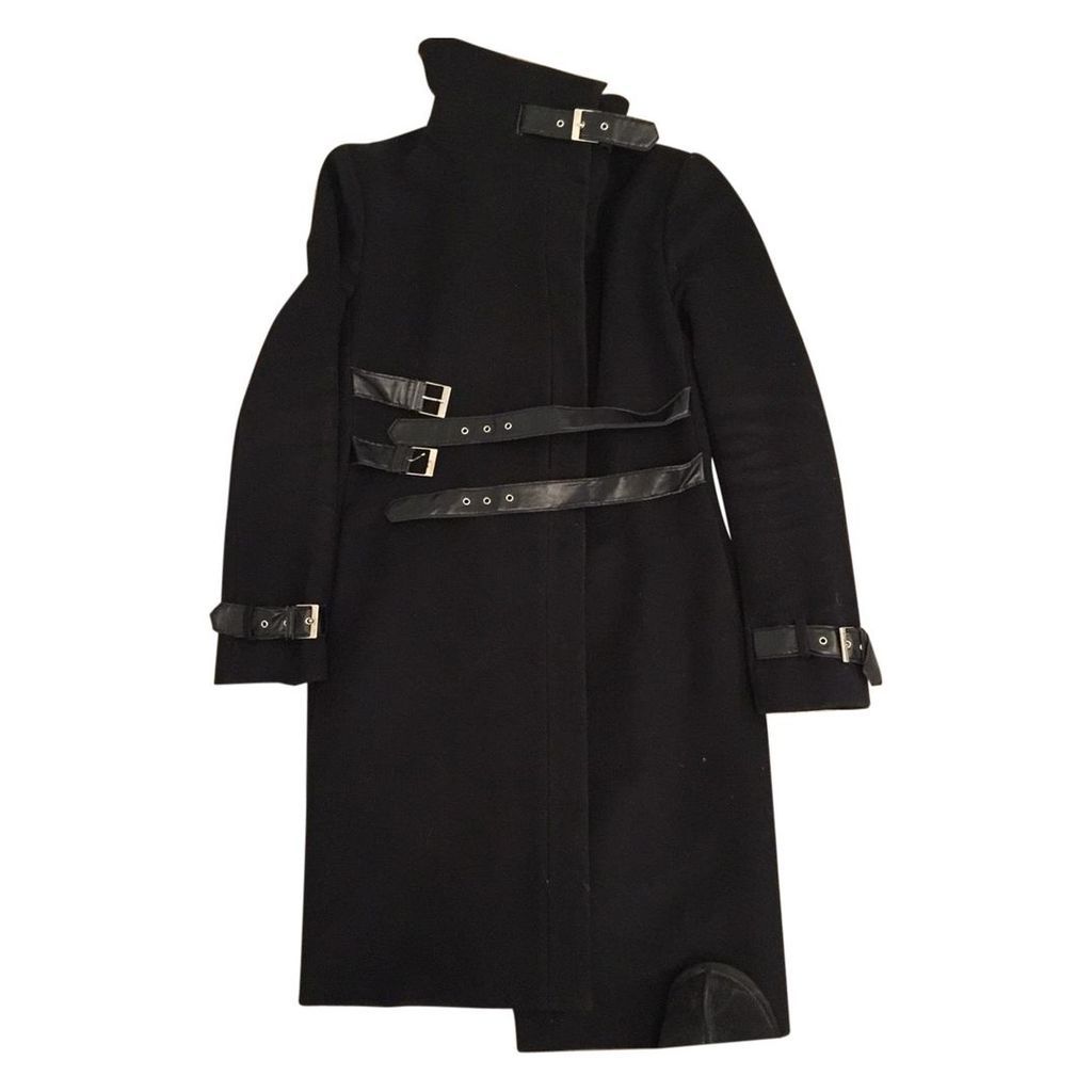 Sportmax black wool coat