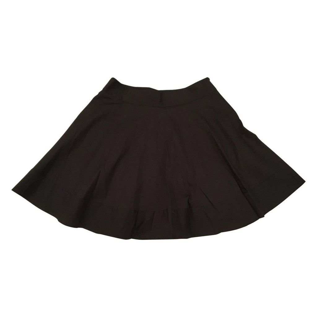 A-line cotton skirt