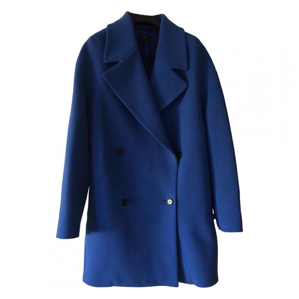 Blue Cotton Coat