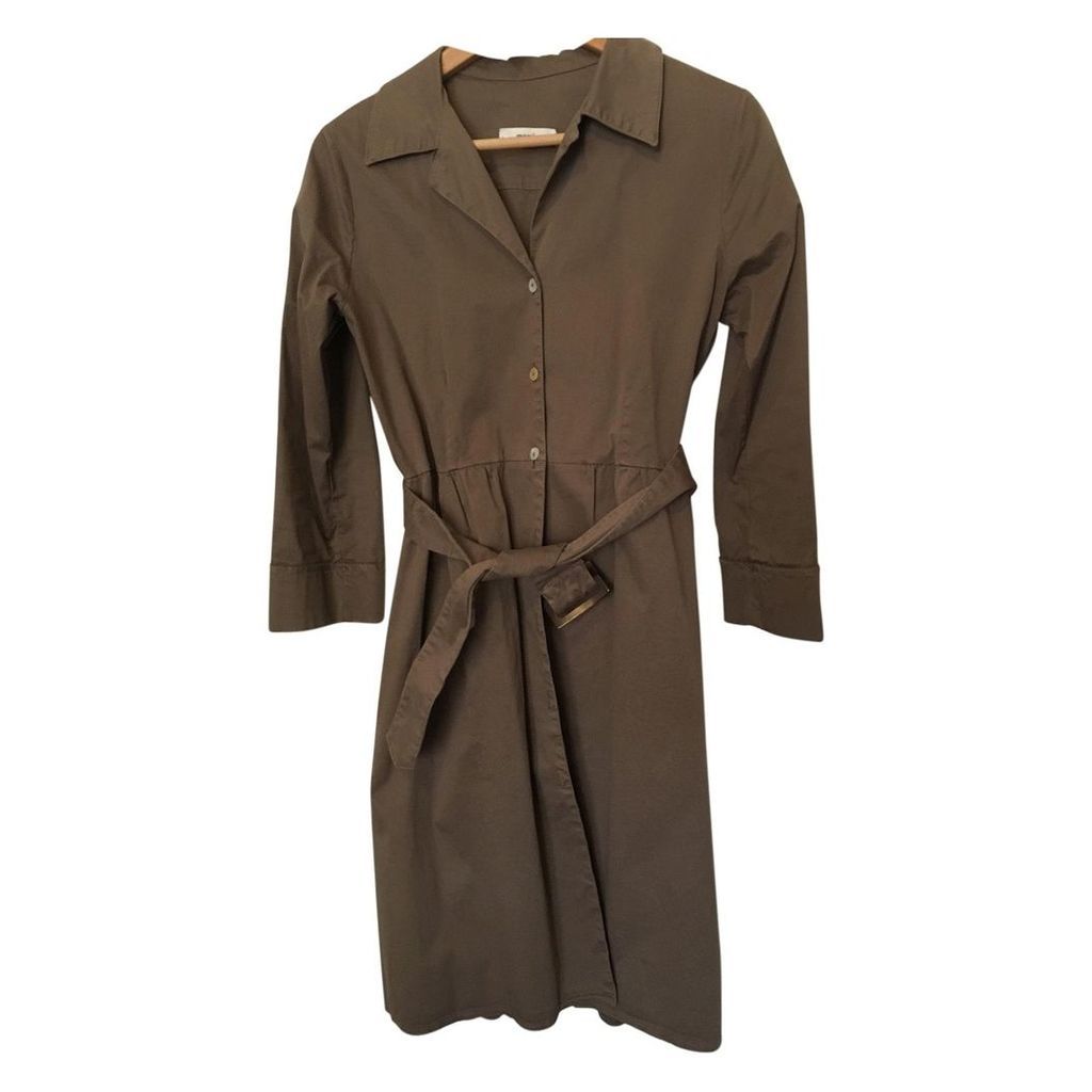 Brown Cotton Coat