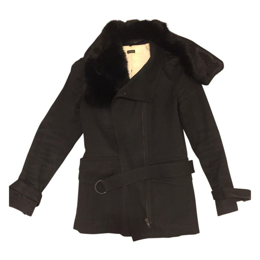 Black Cotton Trench coat