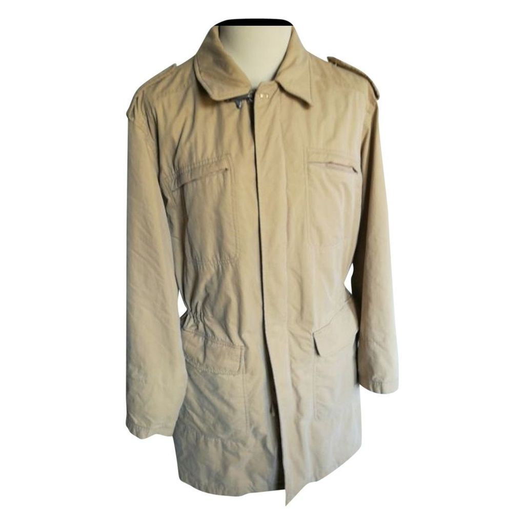 Beige Cotton Coat