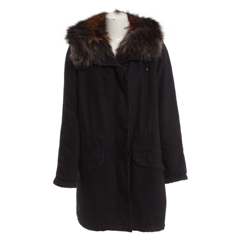 Multicolour Fur Coat