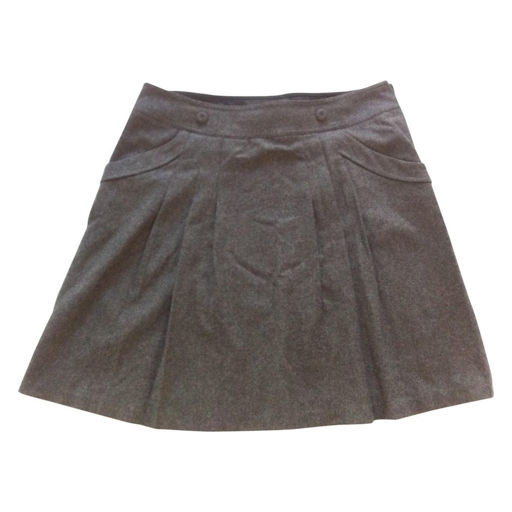 Grey Cotton Skirt