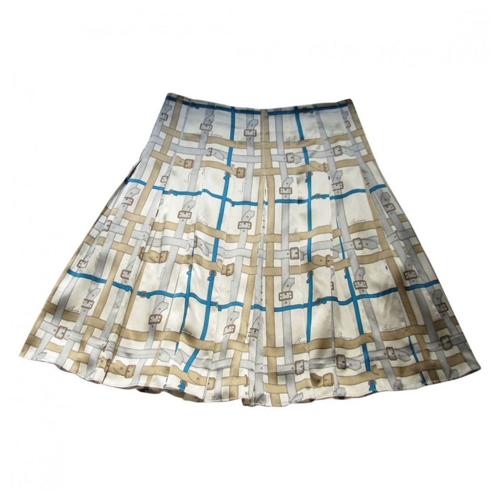 Multicolour Silk Skirt