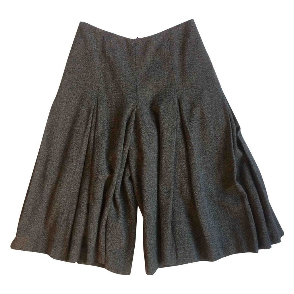 Tweed mid-length skirt
