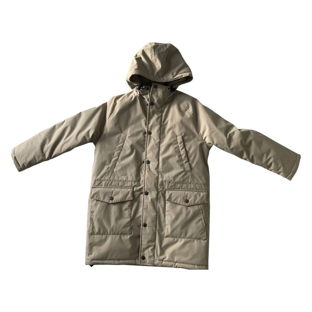 Beige Synthetic Coat