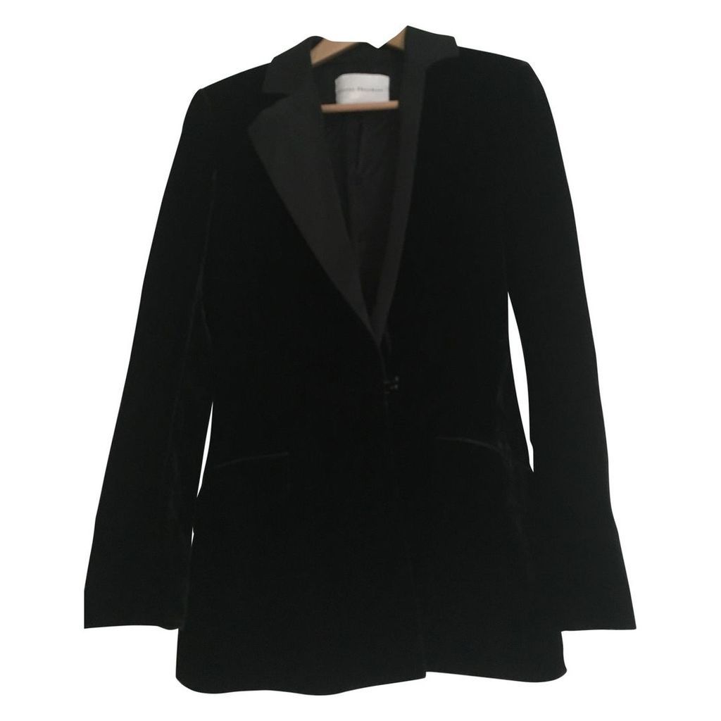 Velvet suit jacket