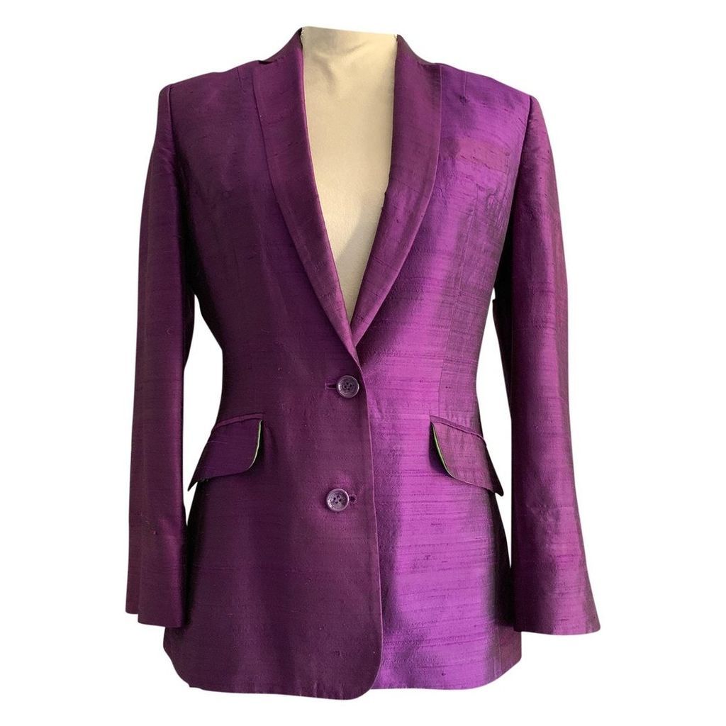 Silk blazer