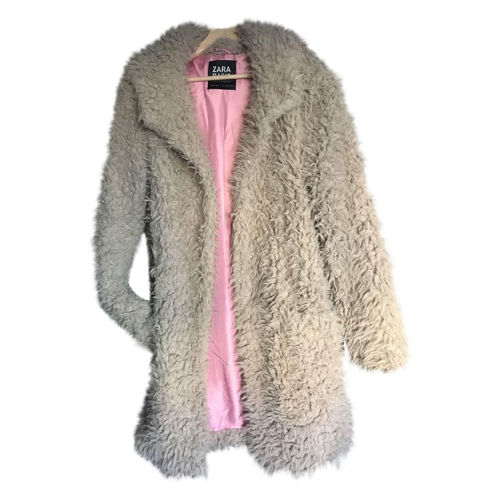 Faux fur coat