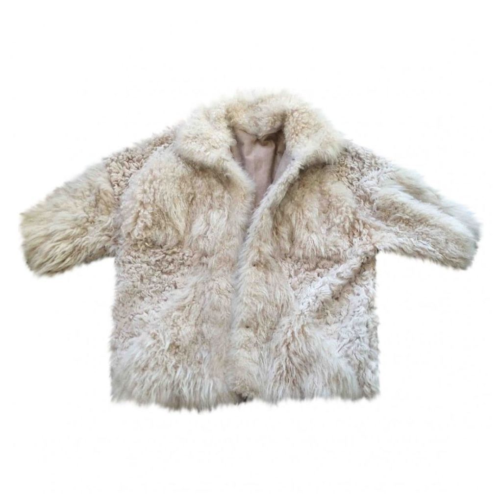 Mongolian lamb coat