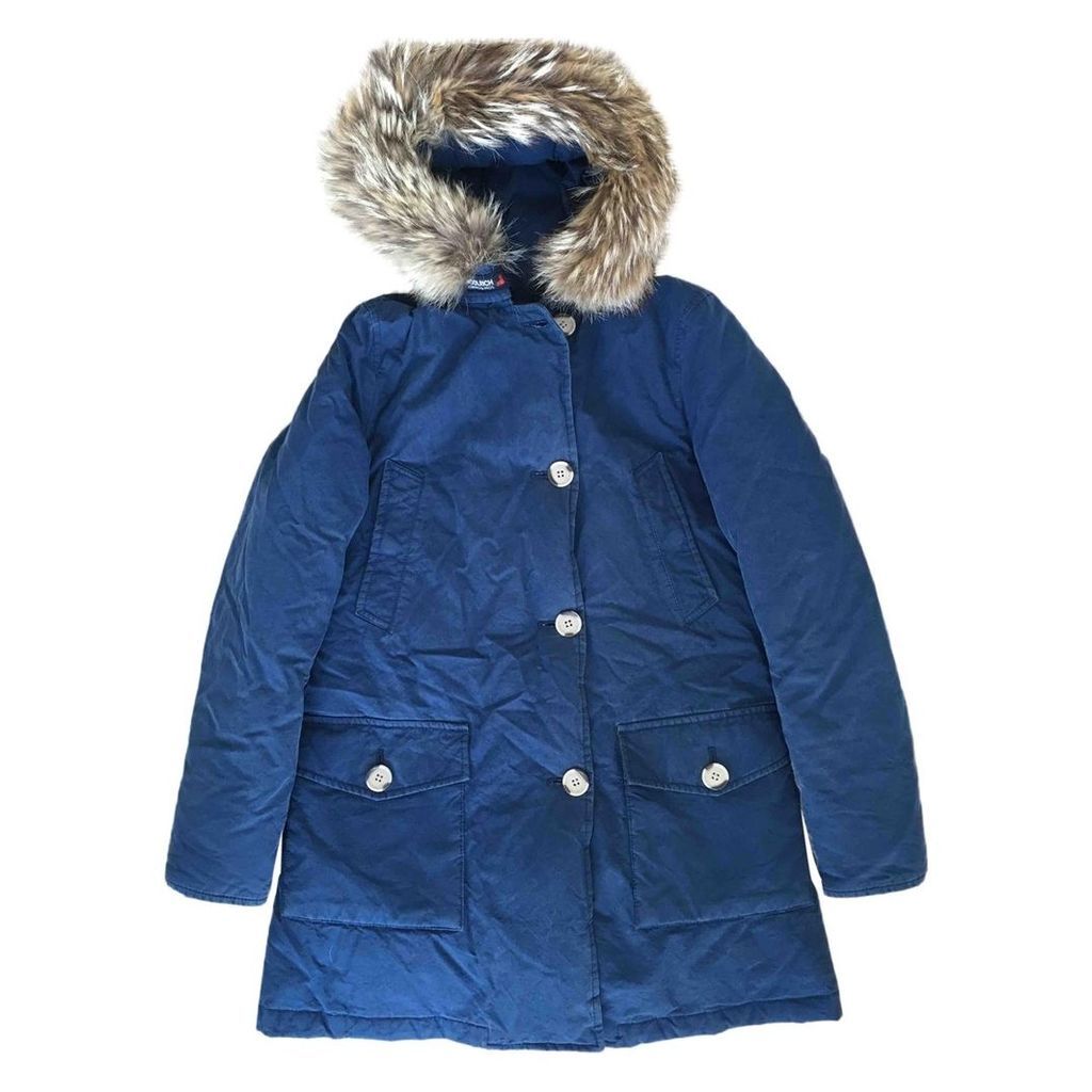 Blue Cotton Coat