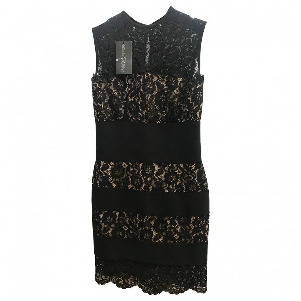 Lace mid-length dress