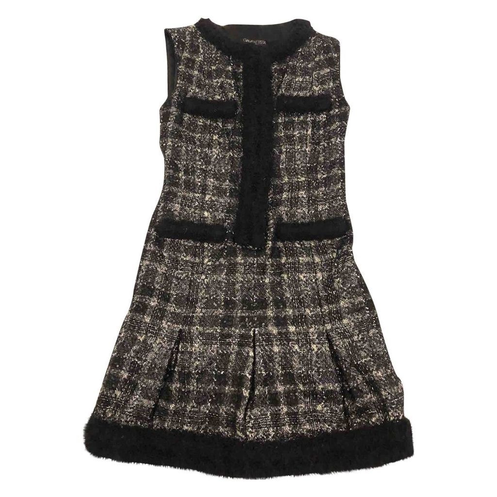 Wool mini dress