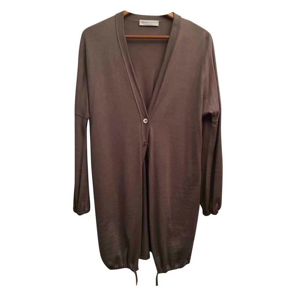 Silk cardi coat
