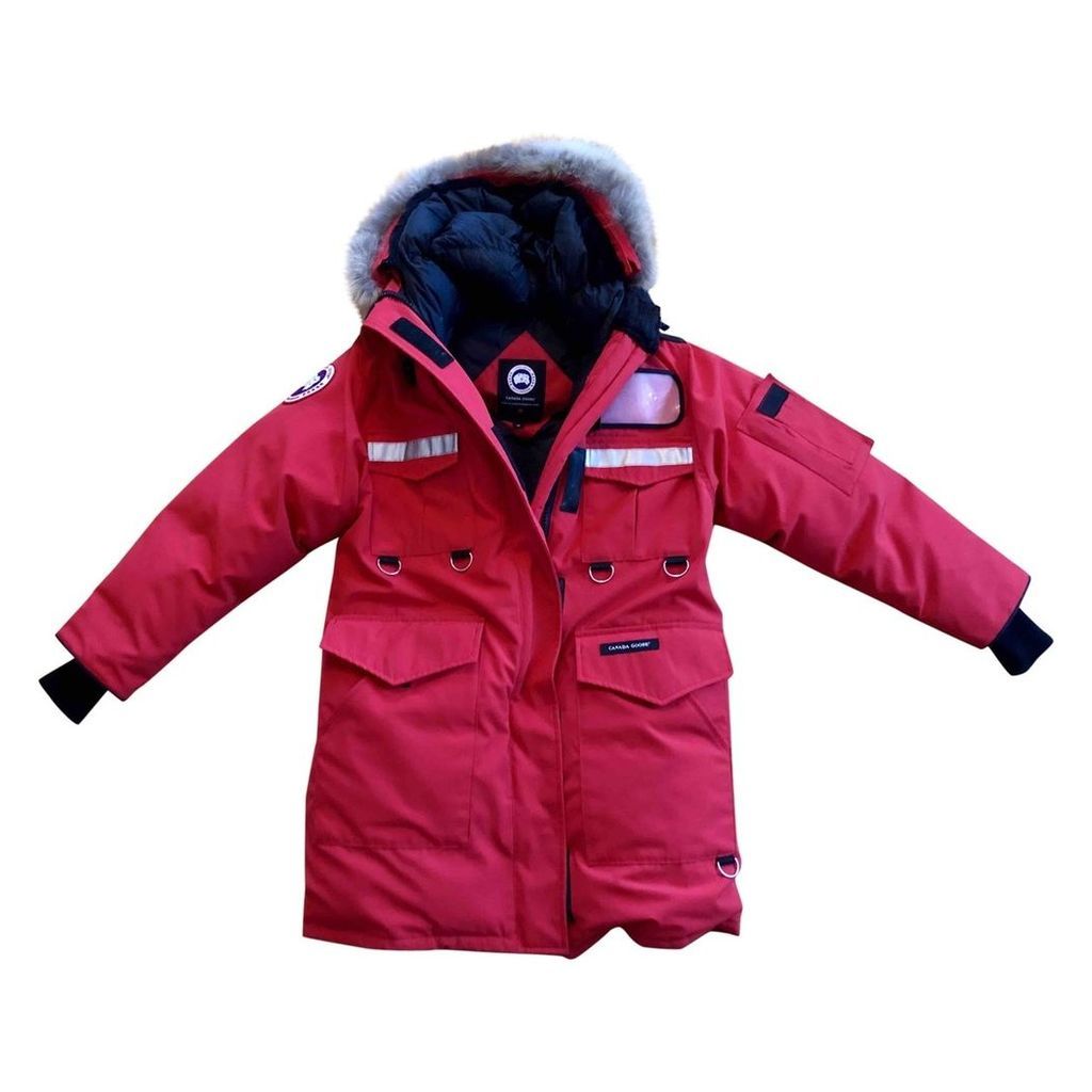 Red Synthetic Coat