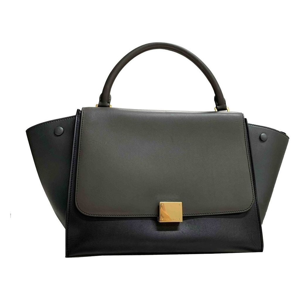 TrapÃ¨ze leather handbag