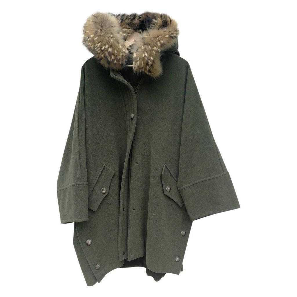 Green Fur Coat
