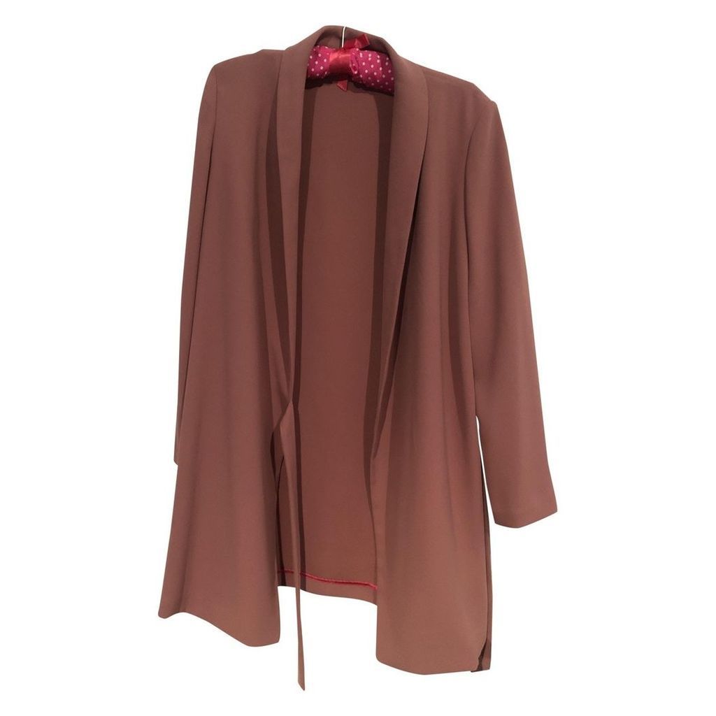 Silk cardi coat