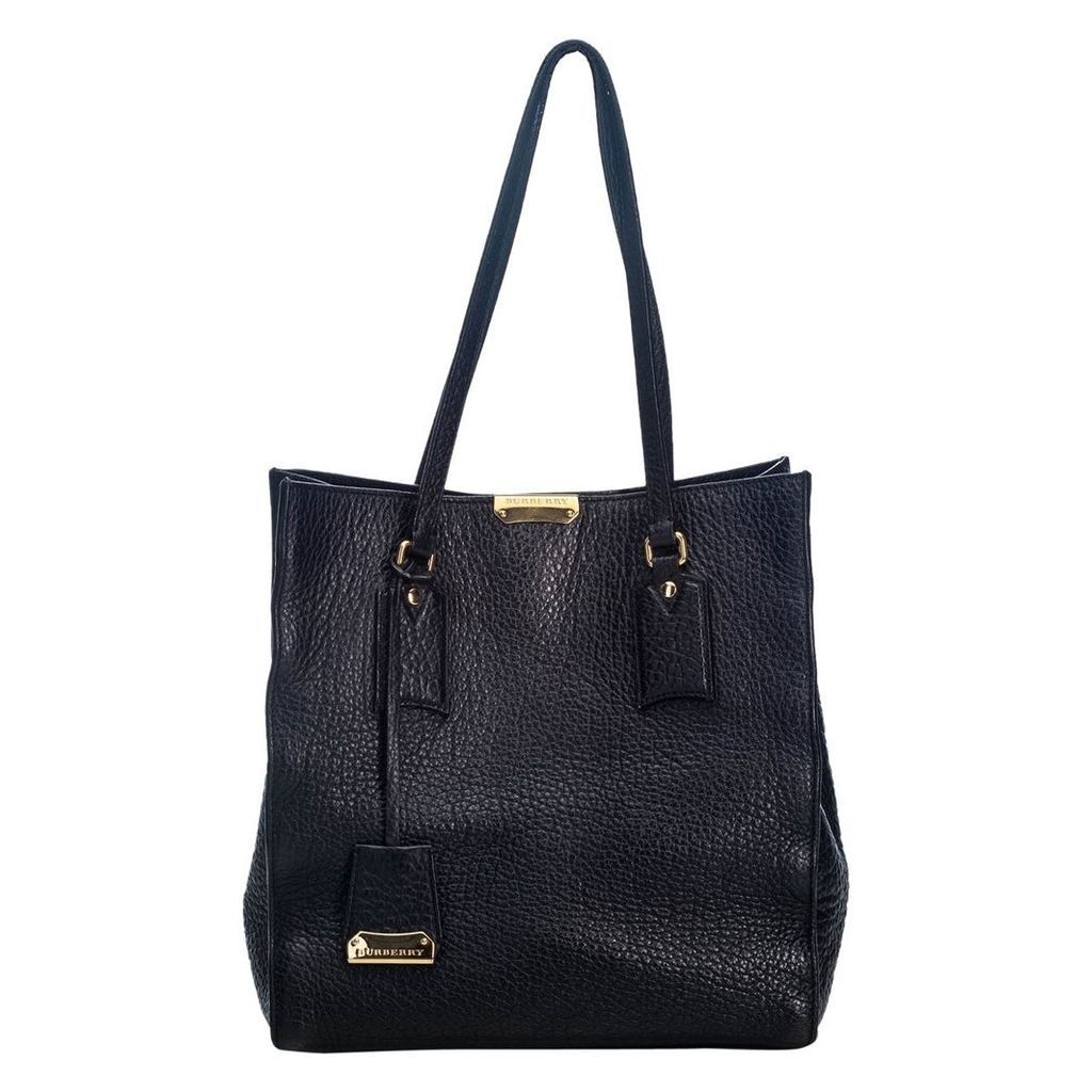 Woodbury leather tote