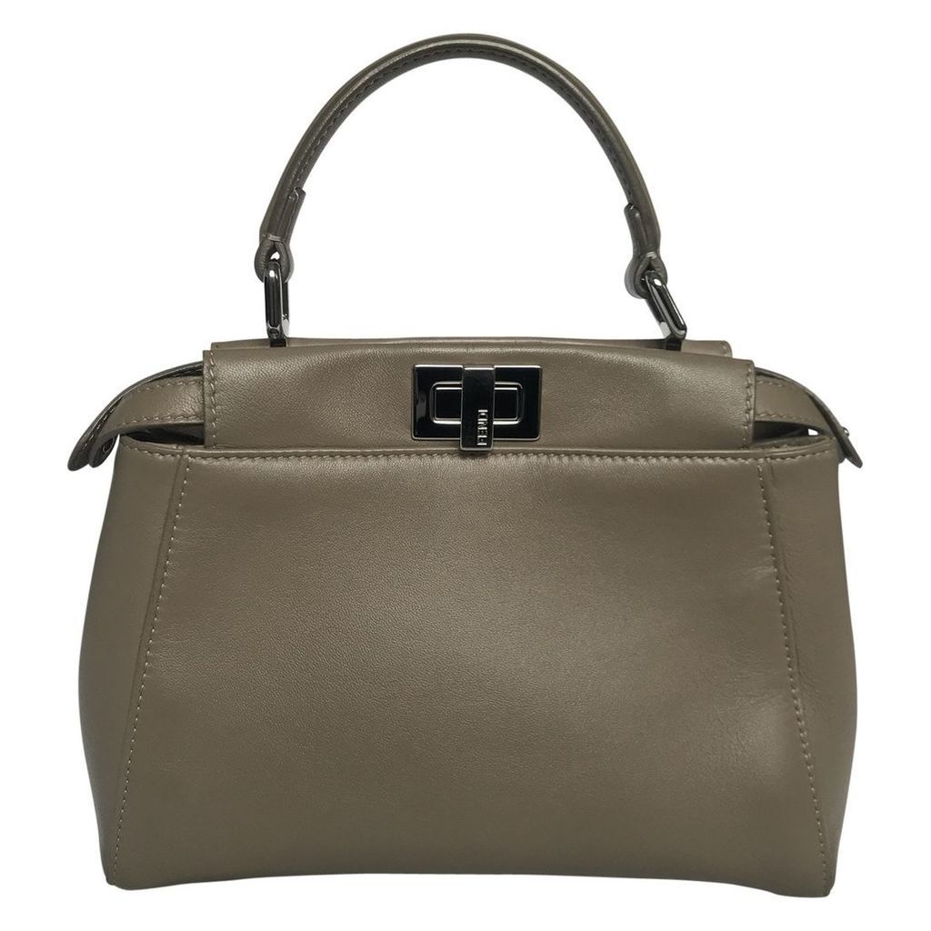 Peekaboo leather handbag