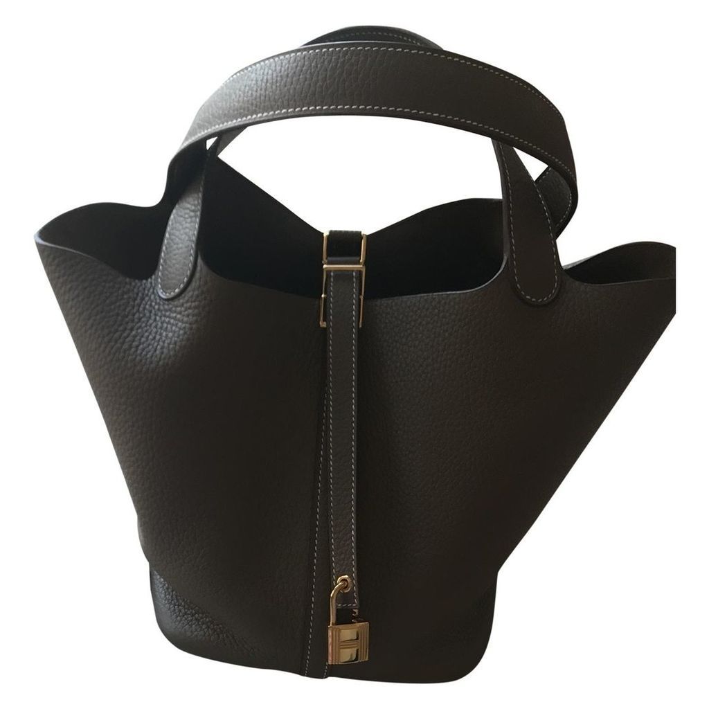 Picotin leather handbag