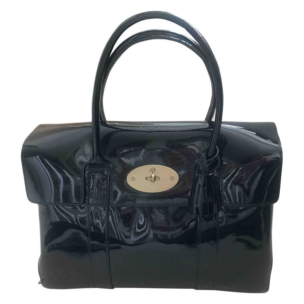 Bayswater patent leather handbag