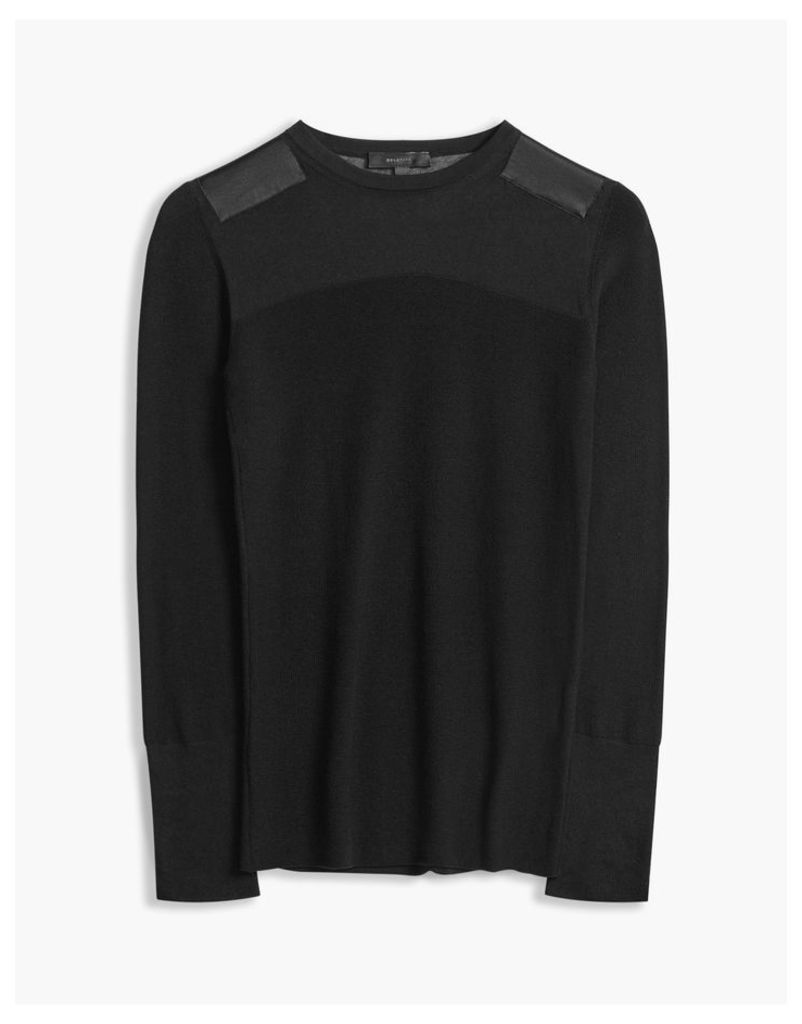 Belstaff Sonya Crewneck Jumper Black