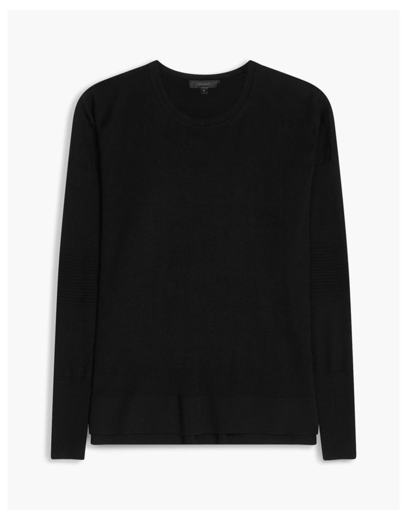 Belstaff Sarah Crew Neck Jumper Black