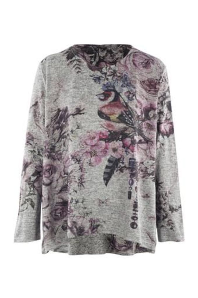 Bird & Flower Pullover