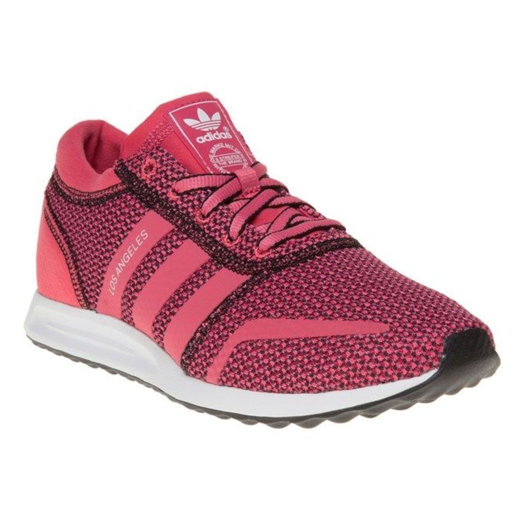 adidas Los Angeles Trainers, Lush Pink/White