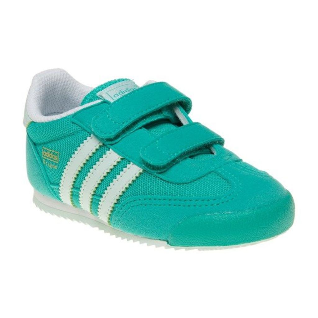 adidas Infants Dragon Trainers, Shock Mint/Ice Mint/White