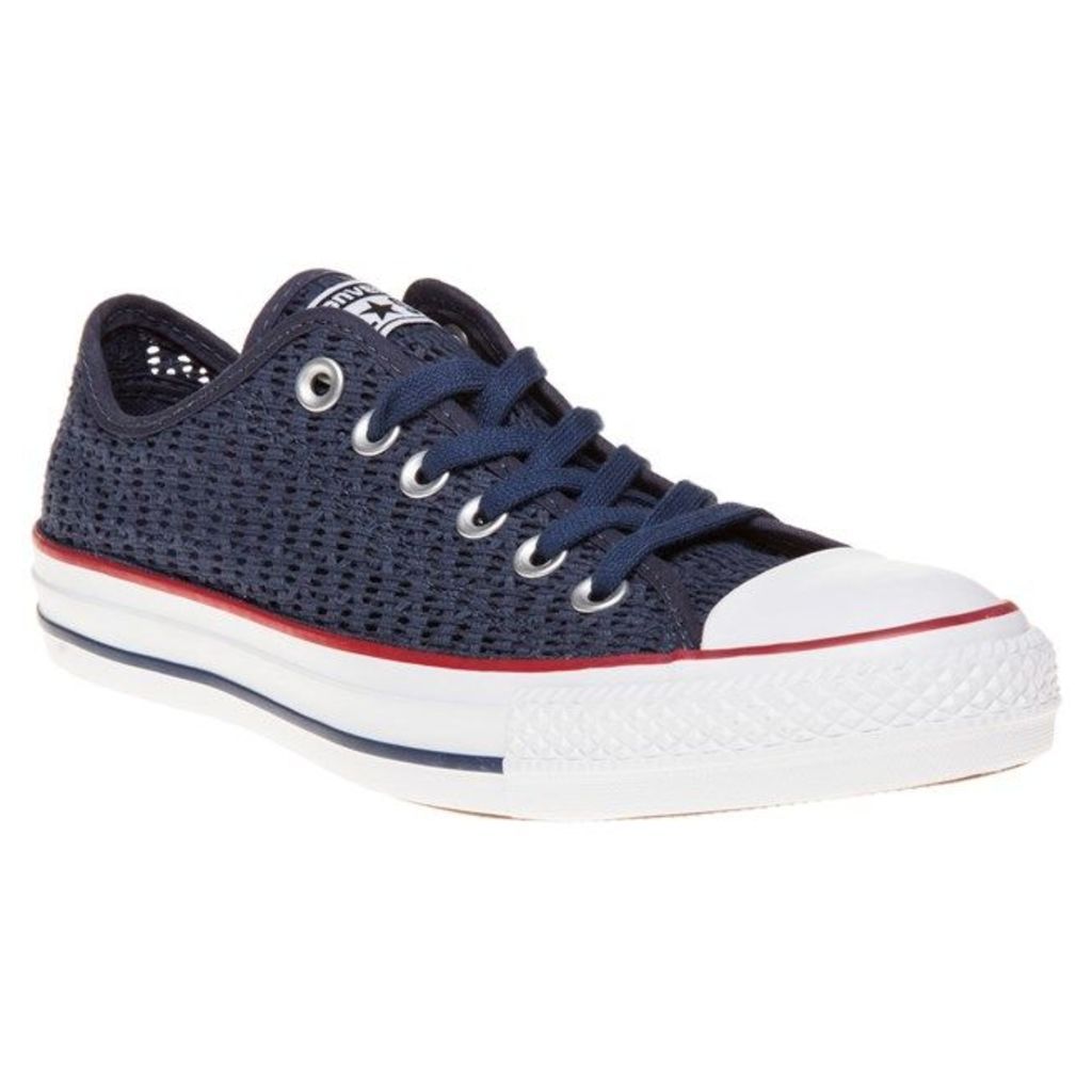 Converse All Star Ox Trainers, Navy/White