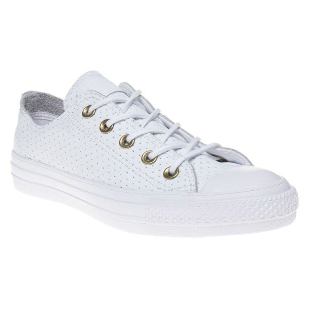 Converse All Star Ox Trainers, White/Biscuit