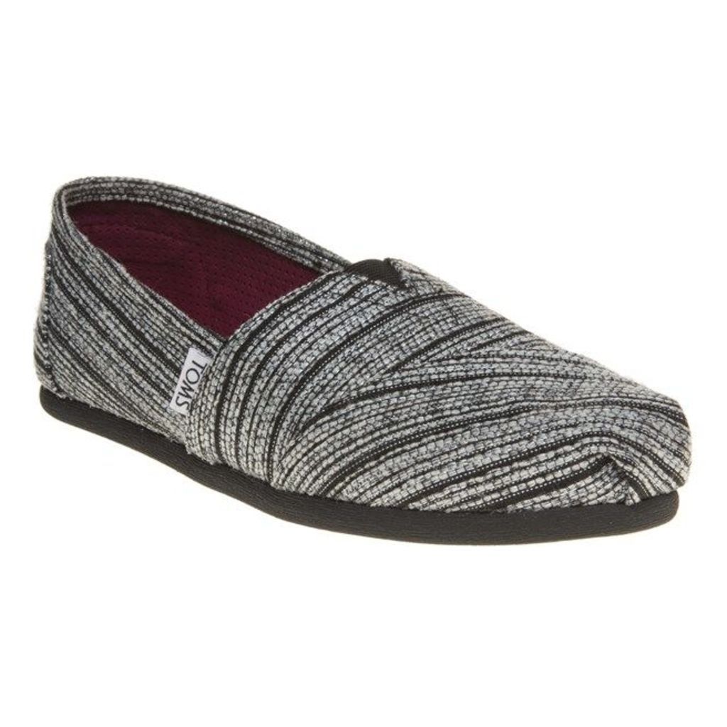 Toms Classic Shoes, Silver