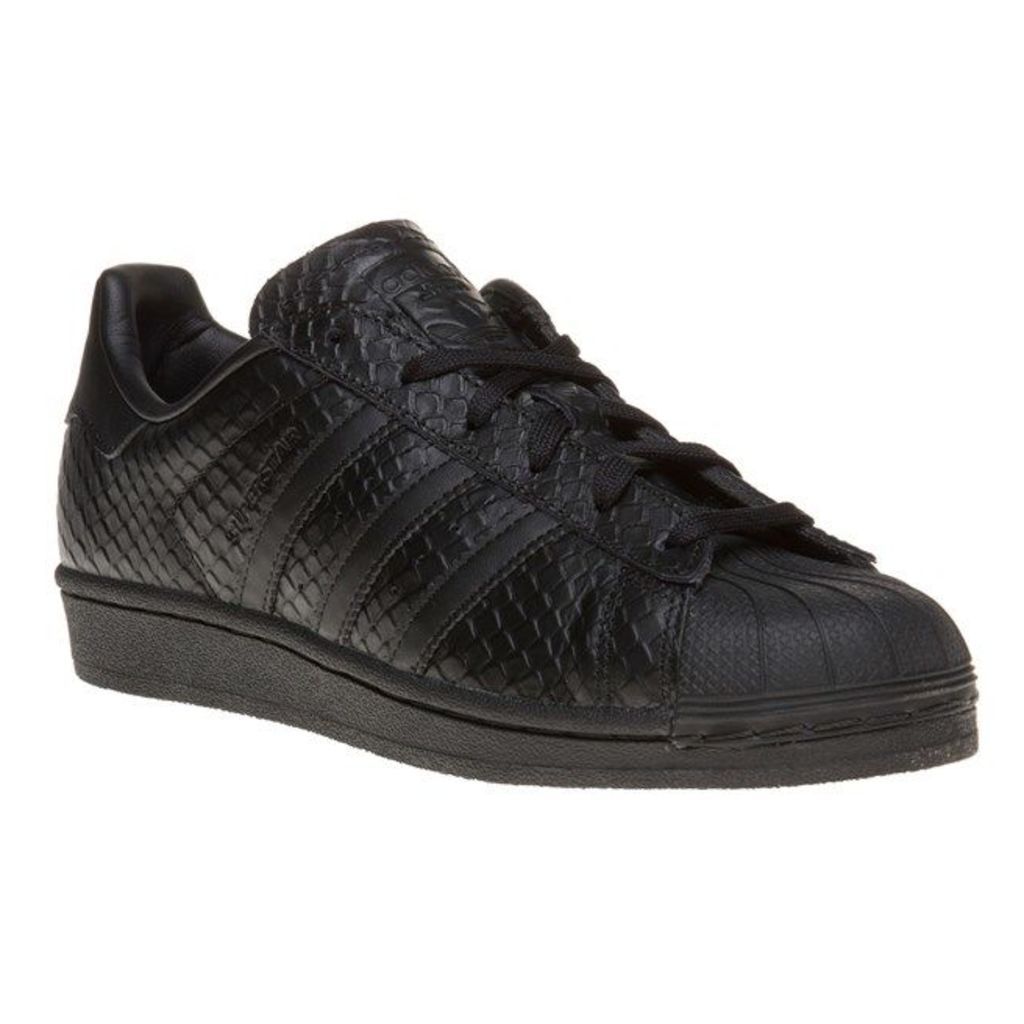 adidas Superstar Trainers, Core Black