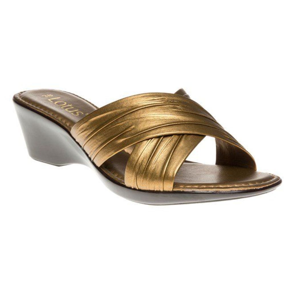 Lotus Mercia Sandals, Bronze