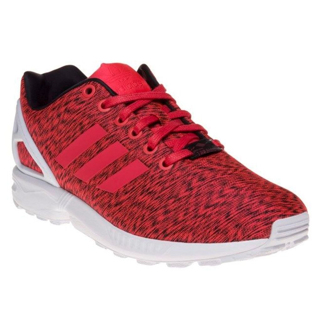 adidas Zx Flux Trainers, Black/Shock Red