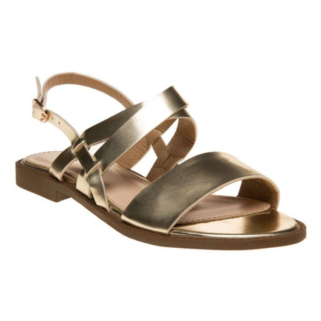 SOLESISTER Hale Sandals, Gold