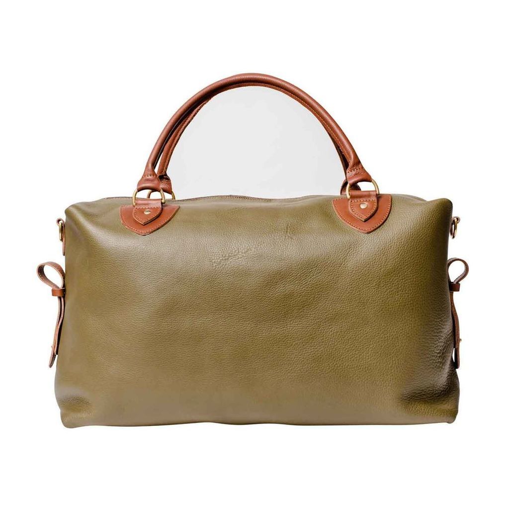 N'Damus London - Regency Olive Leather Travel Bag