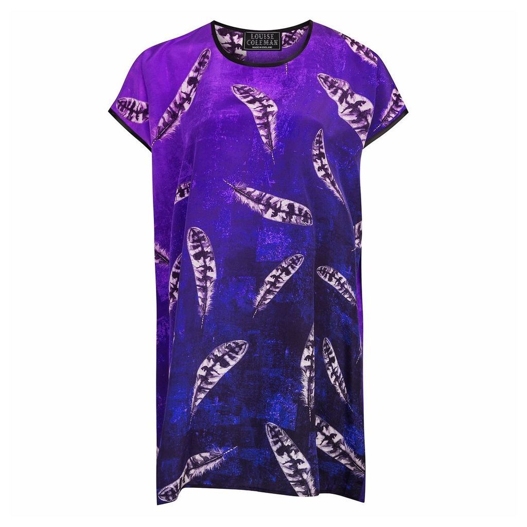 Louise Coleman - Silk Feather Tunic Dress