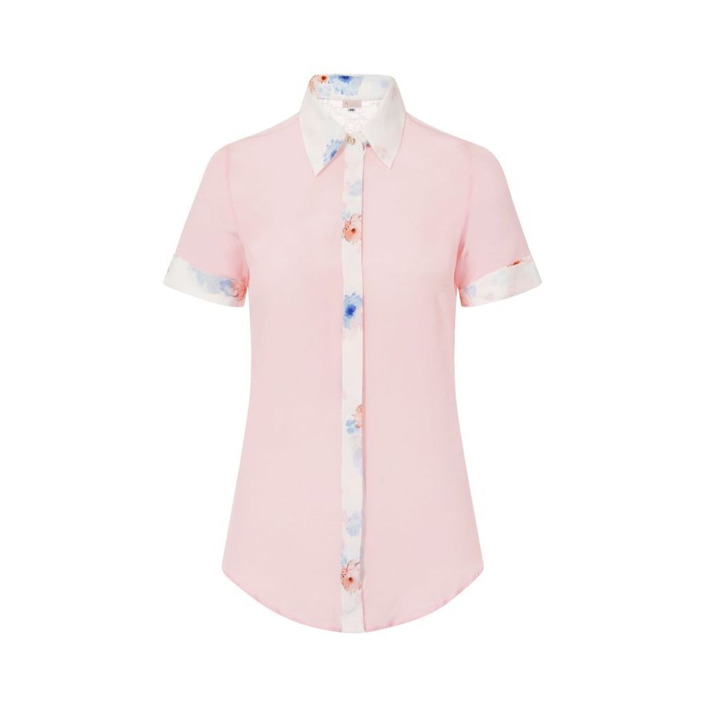 Sophie Cameron Davies - Pale Pink Classic Silk Shirt
