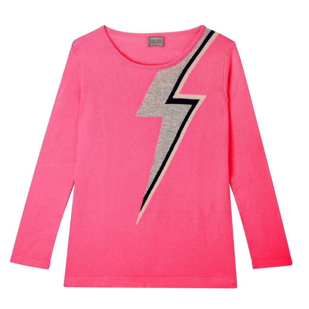 Orwell + Austen Cashmere - Bowie Sweater In Pink