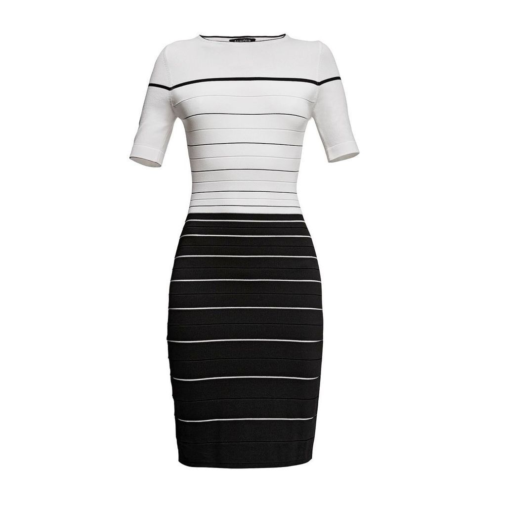 Rumour London - Regatta Striped Monochrome Dress