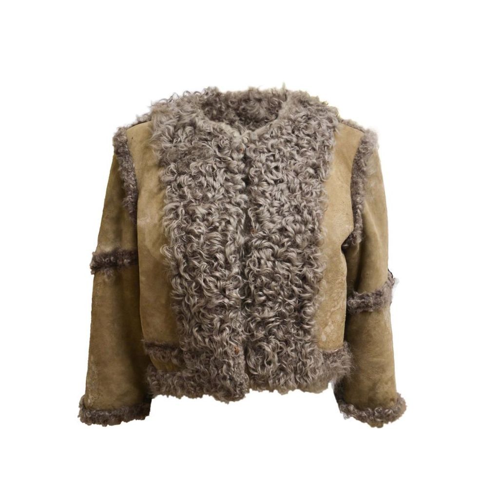 THE AVANT - Reversible Shearling Cropped Jacket