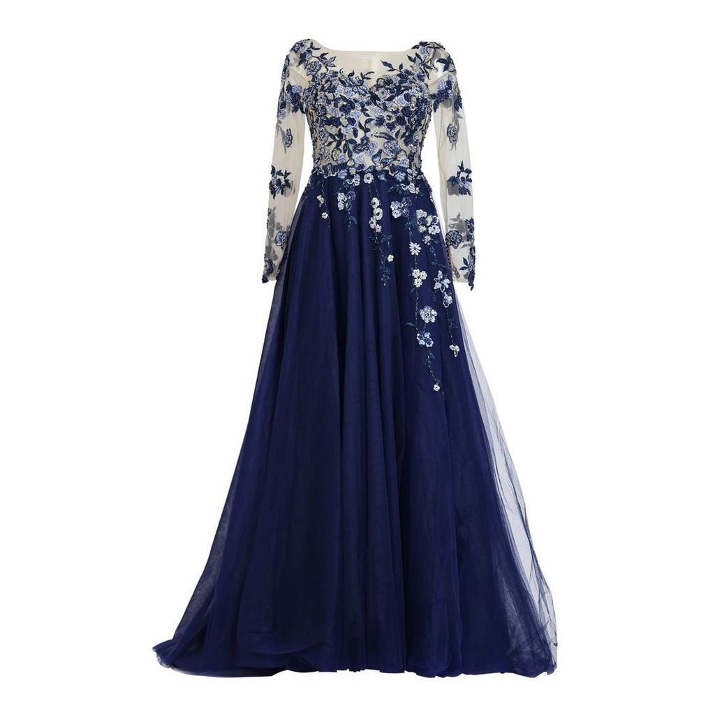 MATSOUR'I - Haute Couture Gown Charleen Blue